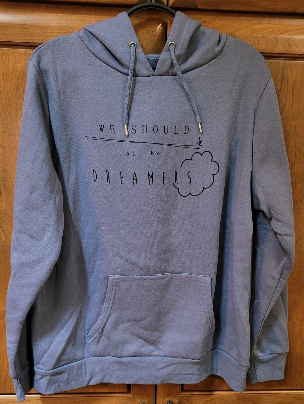 EUC | Primark Periwinkle “We Should All Be Dreamers” Graphic Hoodie